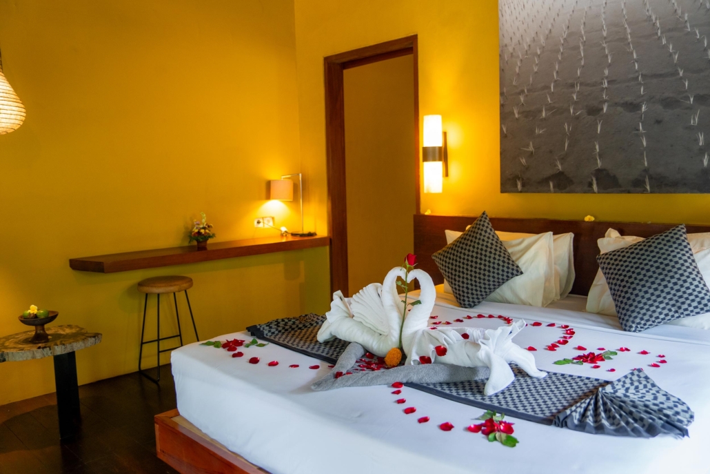 Sunset Jungle Villa Bedroom